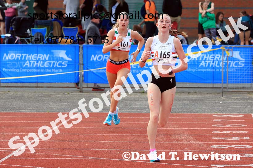 Womens Under-17s, 2024 Northern Mens 6 and Womens 4 and Youngsters Relays, Stanley Park, Blackpool.  Photo: David T. Hewitson/Sports for All Pics